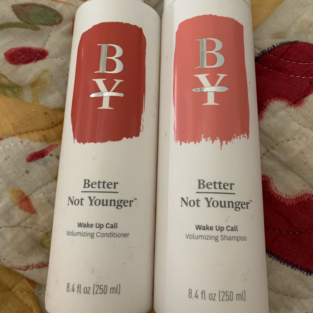 Better Not Younger Shampoo and Conditoner